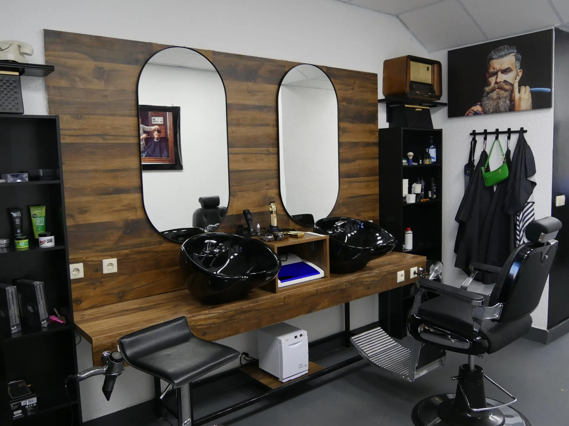 Interijer Fade Barber Shopa u Sisku